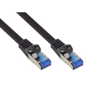 Bau mit günstig Kaufen-Good Connections 0,25m RNS Patchkabel SmartFLEX CAT6A S/FTP PiMF schwarz. Good Connections 0,25m RNS Patchkabel SmartFLEX CAT6A S/FTP PiMF schwarz <![CDATA[• 0,25m SmartFLEX Technologie • Hochwertiger Kabelaufbau • Hochwertige RJ45 Stecker mit Rastn