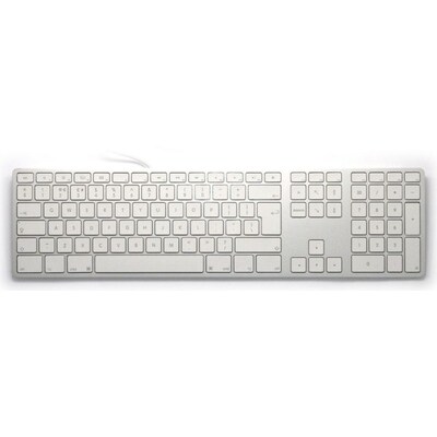 Tastatur mit günstig Kaufen-Matias Aluminum Erweiterte USB Tastatur UK-Layout für Mac OS. Matias Aluminum Erweiterte USB Tastatur UK-Layout für Mac OS <![CDATA[• Tastatur mit Ziffernblock für iMacs und MacBooks • Formschönes, flaches Gehäuse aus eloxiertem Aluminium