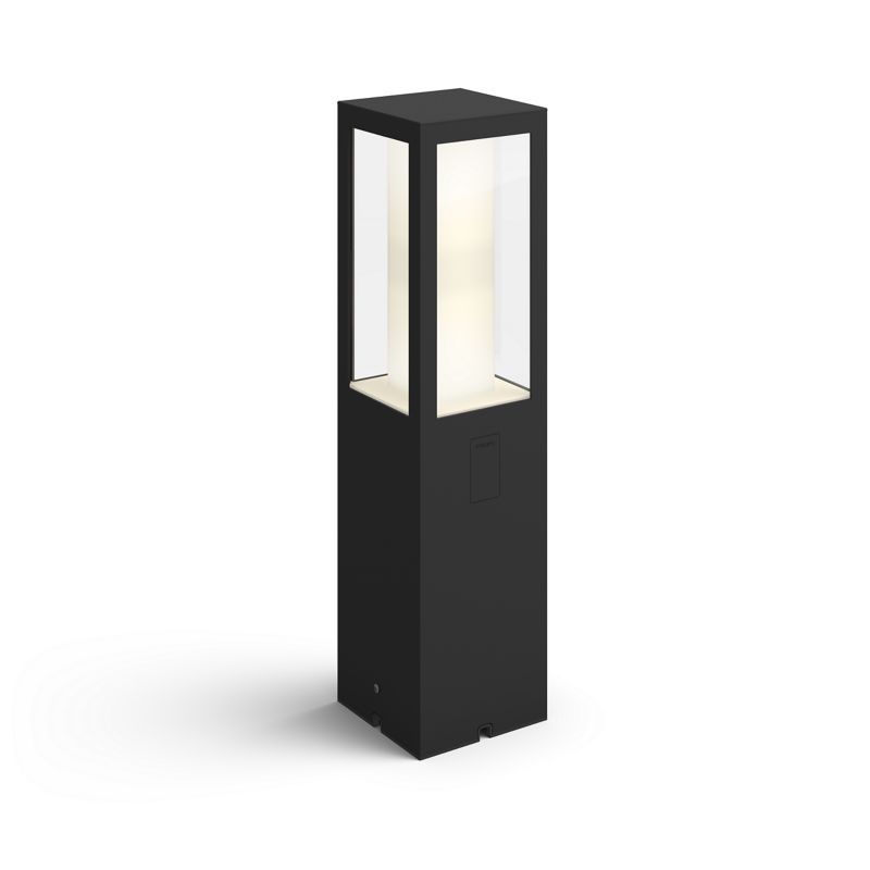 Philips Hue White &amp;amp; Color Amb. Impress LED Sockelleuchte, Schwarz, 1200lm