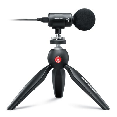 Shure Distribution GmbH Shure MOTIV MV88+ Video Kit Digitales Stereo Kondensatormikrofon | 00042406677356