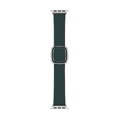 Armband Kompatibel günstig Kaufen-Apple Watch 40mm Modernes Lederarmband Waldgrün medium. Apple Watch 40mm Modernes Lederarmband Waldgrün medium <![CDATA[• Hochwertiges Design • Beste Materialien • Perfekter Sitz • Kompatibel mit Apple Watch 40mm und 38mm]]>. 