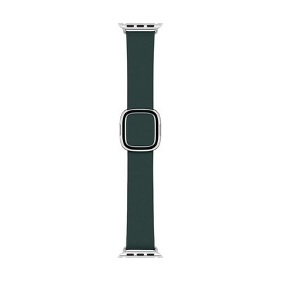 Ho Ho günstig Kaufen-Apple Watch 40mm Modernes Lederarmband Waldgrün large. Apple Watch 40mm Modernes Lederarmband Waldgrün large <![CDATA[• Hochwertiges Design • Beste Materialien • Perfekter Sitz • Kompatibel mit Apple Watch 40mm und 38mm]]>. 