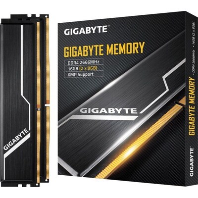 16GB (2x8GB) Gigabyte DDR4-2666 CL16 Speicher Kit RAM