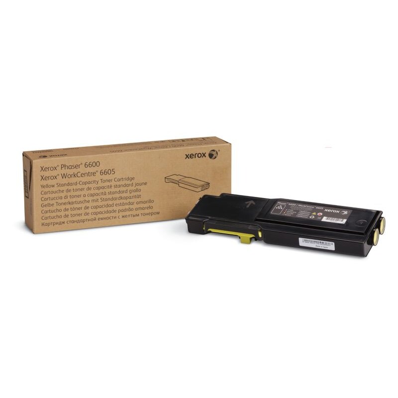 Toner gelb günstig Kaufen-Xerox 106R02247 Toner Gelb für ca. 2.000 Seiten. Xerox 106R02247 Toner Gelb für ca. 2.000 Seiten <![CDATA[• Xerox Tonerkartusche 106R02247 • Farbe: Gelb • Reichweite: ca. 2.000 Seiten • Kompatibel zu: Phaser 6600dn / Phaser 6600n • WorkCentre 66