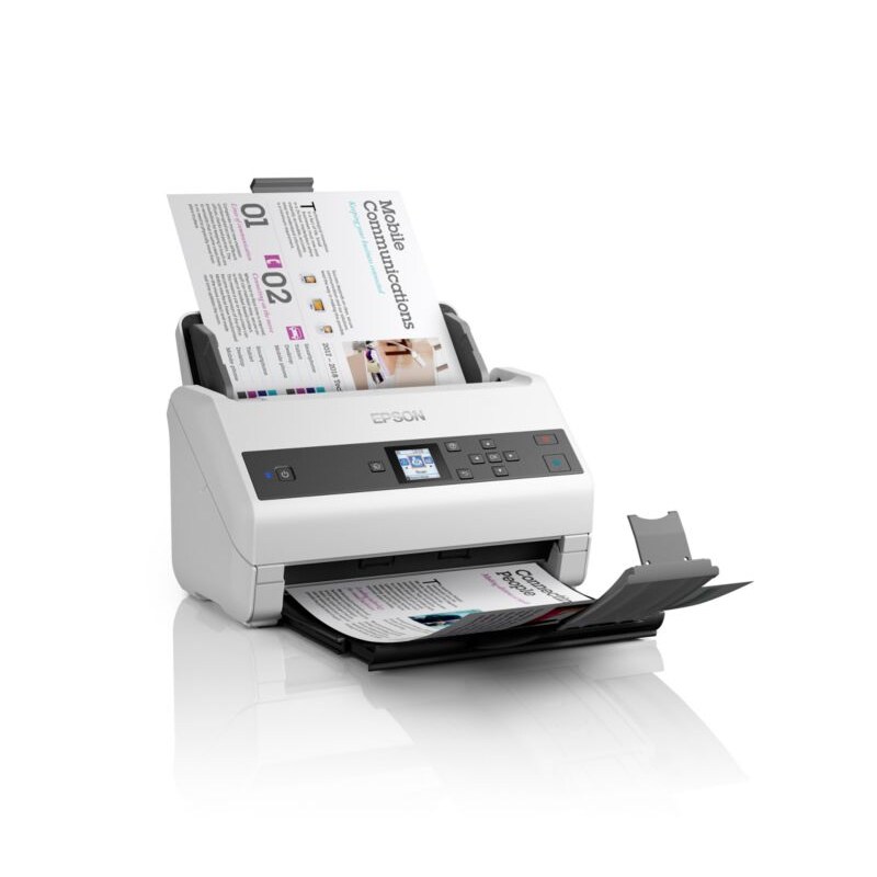Ladekabel,USB günstig Kaufen-EPSON WorkForce DS-870 Dokumentenscanner USB. EPSON WorkForce DS-870 Dokumentenscanner USB <![CDATA[• Einzelblattscanner DIN A4 • 600dpi, 24 bit Farbtiefe, Duplexscan • ReadyScan LED Technik • für Windows XP/ Vista/ Windows 7, Server, Mac • 80 Blatt Kapaz
