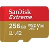 SanDisk Extreme 256GB microSDXC Speicherkarte Kit 160MB/s, Class 10, U3, V30, A2
