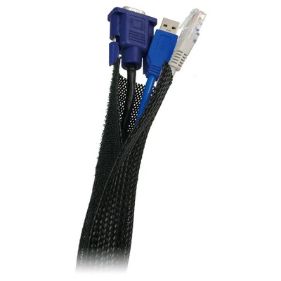 Link Kabel günstig Kaufen-Logilink KAB0006 Kabelbündel Gewebeschlauch schwarz. Logilink KAB0006 Kabelbündel Gewebeschlauch schwarz <![CDATA[• Flexibler und weicher Kabelschlauch • Bündelt und schützt Kabel zuverlässig • Anschluß B: • passend für: • Farbe:]