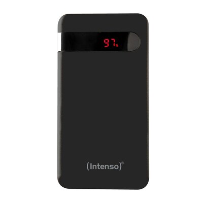 Mobile PA günstig Kaufen-Intenso mobiles Ladegerät Powerbank PD-10.000 mAh schwarz/silber. Intenso mobiles Ladegerät Powerbank PD-10.000 mAh schwarz/silber <![CDATA[• Kapazität: 10.000 mAh • Input/Output: 5.0V - 2.4A • Integriertes USB Typ C Kabel • Gewicht: 20