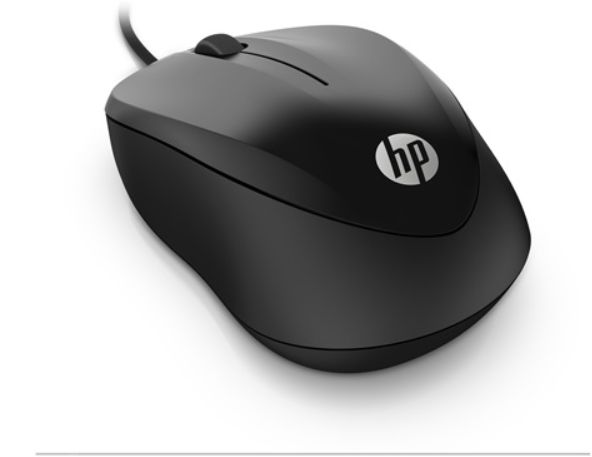 HP Maus 1000 4QM14AA kabelgebunden USB schwarz