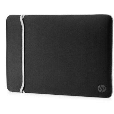 HP  Wendbare Neoprenhülle Schwarz/Silber 39,62 cm (15,6 Zoll) | 00192018039223