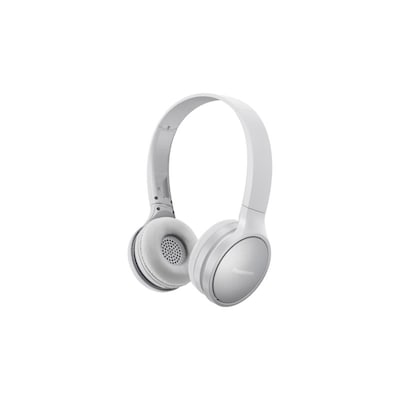 White Sonic günstig Kaufen-Panasonic RP-HF410BE-W On Ear Bluetooth Kopfhörer weiß. Panasonic RP-HF410BE-W On Ear Bluetooth Kopfhörer weiß <![CDATA[• On-Ear Kopfhörer in Dusty White • Übertragung per Bluetooth • Erleichterte Bedienung durch Sprachsteuerun