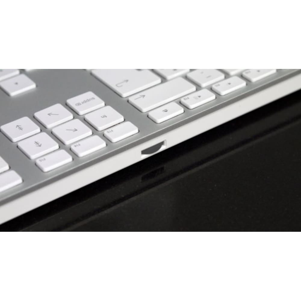 Matias Aluminum Erweiterte USB Tastatur US-Layout für Mac OS