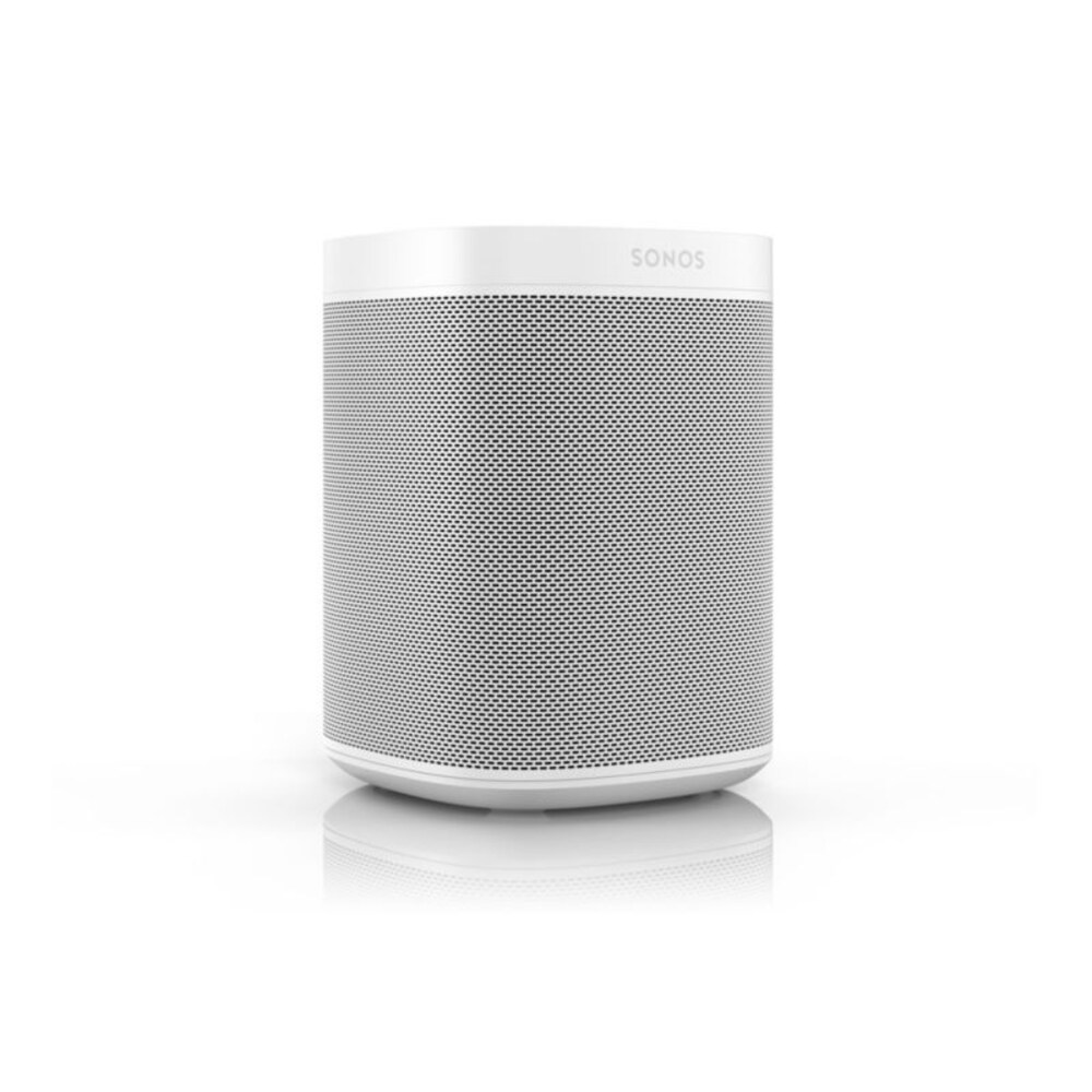 Sonos ONE weiß kompakter Multiroom All-in-One Smart Speaker Sprachsteuerung