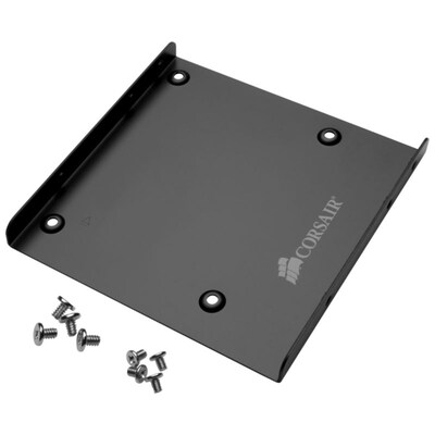 Farbe Schwarz günstig Kaufen-Corsair 2.5" to 3.5" bracket für SSDs. Corsair 2.5" to 3.5" bracket für SSDs <![CDATA[• SSD Mounting Bracket • Farbe: Schwarz]]>. 