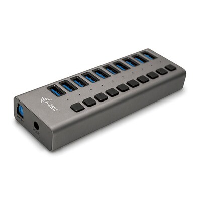 Book 8 günstig Kaufen-i-tec USB 3.0 Charging HUB 10 port + Power Adapter 48 W. i-tec USB 3.0 Charging HUB 10 port + Power Adapter 48 W <![CDATA[• i-tec USB 3.0 Charging HUB • 10 Port mit Netzadapter 48W • 10x USB 3.0 Ladeport • Ideal für Notebook Ultrabook Tablet PC, 