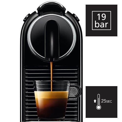 DeLonghi EN 167.B Citiz Nespresso-System schwarz