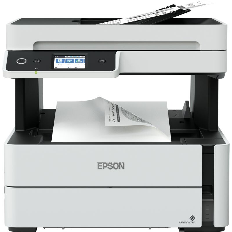 Tinte auf günstig Kaufen-EPSON EcoTank ET-M3170 S/W-Drucker Scanner Kopierer Fax WLAN. EPSON EcoTank ET-M3170 S/W-Drucker Scanner Kopierer Fax WLAN <![CDATA[• S/W-Tintenstrahldrucker, Scanner, Kopierer, Fax • Druckauflösung: Bis zu 1.200 x 2.400 dpi • Druckgeschwindigkeit: