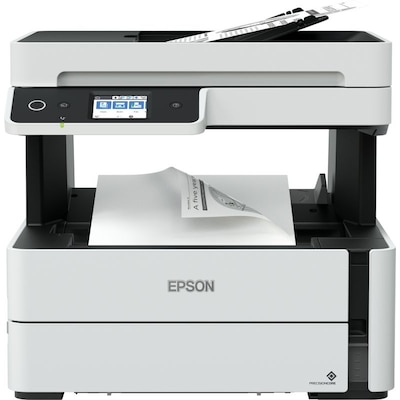 FRITZ!WLAN günstig Kaufen-EPSON EcoTank ET-M3170 S/W-Drucker Scanner Kopierer Fax WLAN. EPSON EcoTank ET-M3170 S/W-Drucker Scanner Kopierer Fax WLAN <![CDATA[• S/W-Tintenstrahldrucker, Scanner, Kopierer, Fax • Druckauflösung: Bis zu 1.200 x 2.400 dpi • Druckgeschwindigkeit: