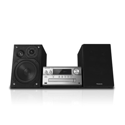 Tab A günstig Kaufen-Panasonic SC-PMX94EG-S CD-Mikrosystem mit DAB+ und optischem Eingang silber. Panasonic SC-PMX94EG-S CD-Mikrosystem mit DAB+ und optischem Eingang silber <![CDATA[• Typ: Microanlage • Wiedergabe von CD, DAB+, PC, TV, Smartphone oder Tablet • Gesamtle