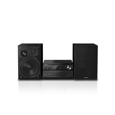 schwarz/gold günstig Kaufen-Panasonic SC-PMX94EG-K CD-Mikrosystem mit DAB+ und optischem Eingang schwarz. Panasonic SC-PMX94EG-K CD-Mikrosystem mit DAB+ und optischem Eingang schwarz <![CDATA[• Typ: Microanlage • Wiedergabe von CD, DAB+, PC, TV, Smartphone oder Tablet • Gesamt