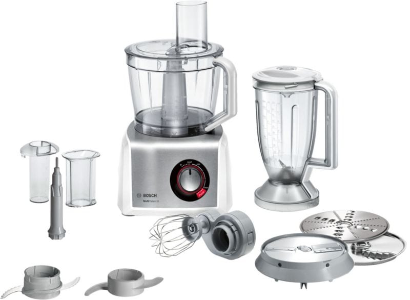 Bosch MC812S814 Küchenmaschine 1250W weiß/Edelstahl