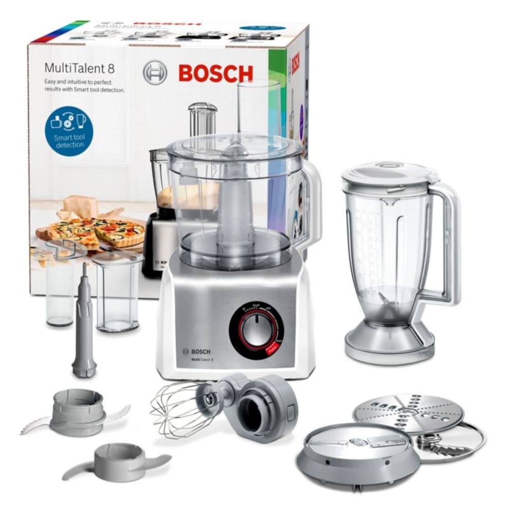 Bosch MC812S814 Küchenmaschine 1250W weiß/Edelstahl