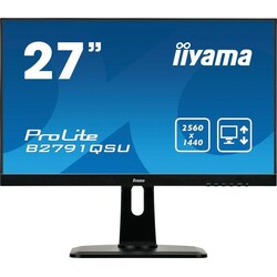 iiyama ProLite B2791QSU-B1 68,5cm (27&quot;) 16:9 WQHD DP/DVI/HDMI/USB 1ms 80Mio:1 LS