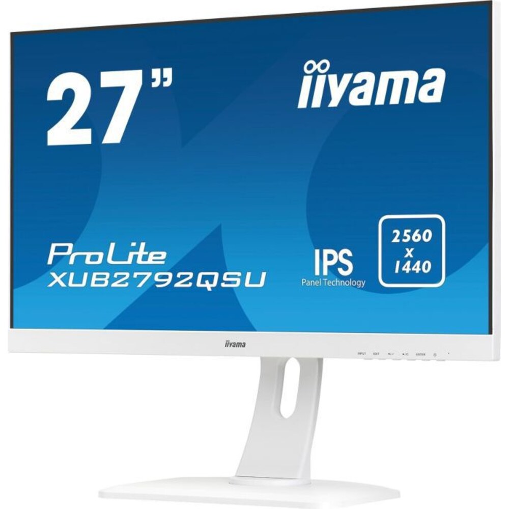 iiyama ProLite XUB2792QSU-W1 68,5cm (27") 16:9 WQHD DVI/DP/HDMI/USB 5ms LS weiß