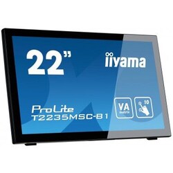 iiyama ProLite T2235MSC-B1 54,6cm (22&quot;) 10-Punkt Multitouch-Monitor FullHD VA