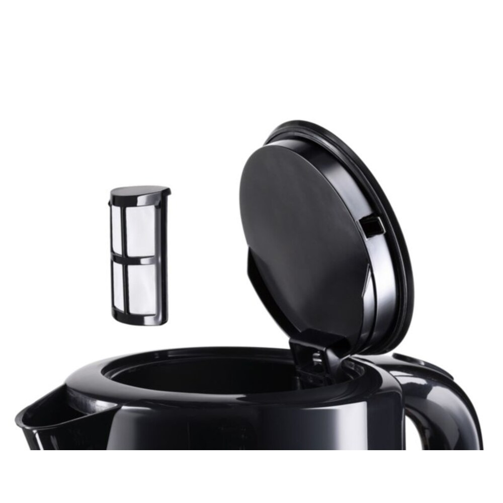 Bosch TWK7403 Wasserkocher 1,7 Liter schwarz/Edelstahl