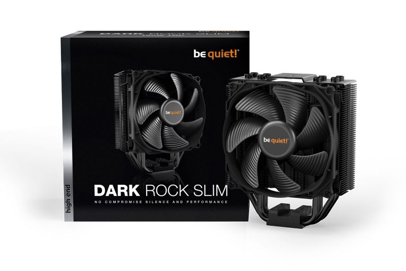 be quiet! Dark Rock Slim CPU K&uuml;hler f&uuml;r Intel und AMD Prozessoren