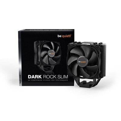 Slim 1 günstig Kaufen-be quiet! Dark Rock Slim CPU Kühler für Intel und AMD Prozessoren. be quiet! Dark Rock Slim CPU Kühler für Intel und AMD Prozessoren <![CDATA[• Schlankerer CPU-Kühler der Dark Rock Serie • Hohe Kühleffizienz (180W TDP), Geräusch