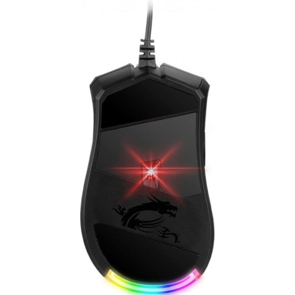 MSI Clutch GM50 Gaming Mouse schwarz, USB