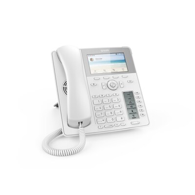 On y günstig Kaufen-Snom D785 VoIP-Telefon Bluetooth-Schnittstelle weiß. Snom D785 VoIP-Telefon Bluetooth-Schnittstelle weiß <![CDATA[• Hochauflösendes 4,3”-TFT-Display • Bis zu 24 BLF-Tasten (6 physisch) • Freisprecheinrichtung mit Breitband-Audio • Zwe