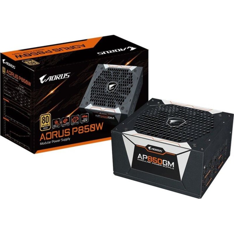 Gigabyte AORUS P850W 850 Watt ATX Netzteil, 80+ Gold, voll modular