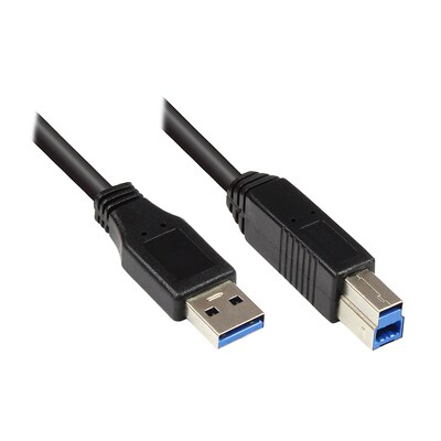 Aktivkohlefilter/Passend günstig Kaufen-Good Connections Kabel USB 3.0 St. A an St. B, schwarz, 0,2m. Good Connections Kabel USB 3.0 St. A an St. B, schwarz, 0,2m <![CDATA[• USB-Kabel • Anschlüsse: USB Typ A und USB Typ B • Farbe: schwarz, Länge: 0,2m • passend für: Daten • Farbe: 