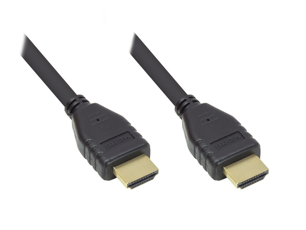 Good Connections HDMI&trade; 2.0 Kabel, 4K @ 60Hz, schwarz, 5m