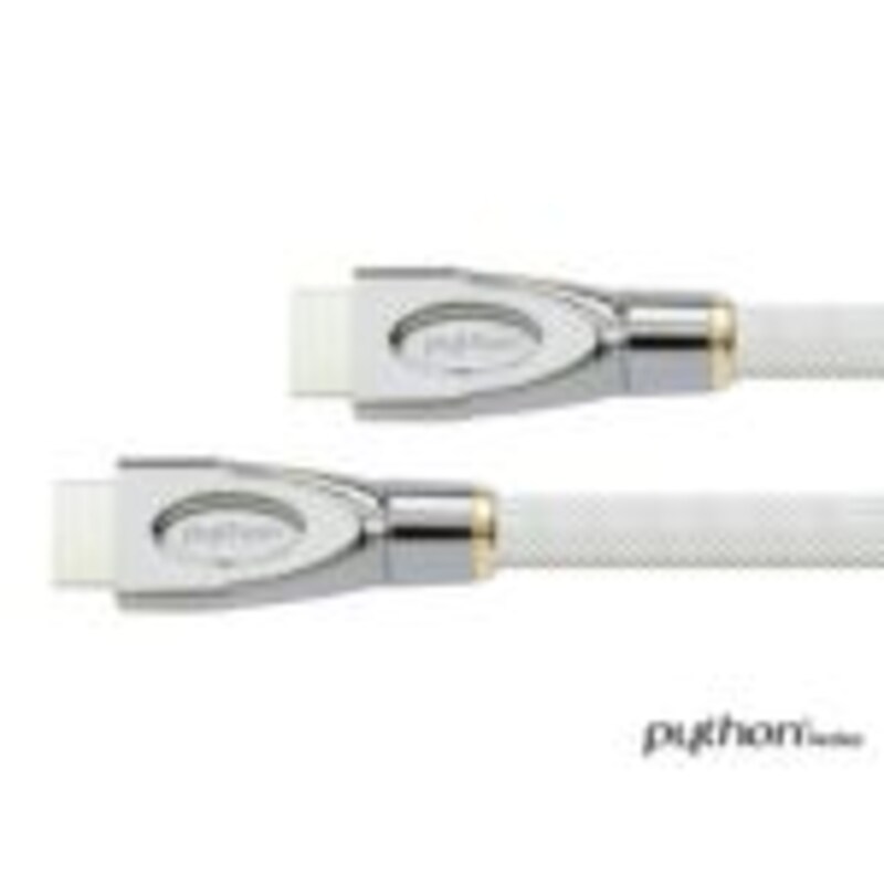 Python HDMI 2.0 Kabel 10m Ethernet 4K*2K UHD AKTIV vergoldet OFC weiß