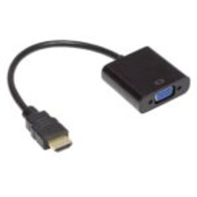 HDMI Vga günstig Kaufen-Good Connections Adapter HDMI St. zu VGA Bu. 3,5 mm Stereo-Bu. USB Micro B Bu.. Good Connections Adapter HDMI St. zu VGA Bu. 3,5 mm Stereo-Bu. USB Micro B Bu. <![CDATA[• HDMI-Adapter • Anschlüsse: HDMI-Stecker und VGA-Buchse • Farbe: schwarz, Läng