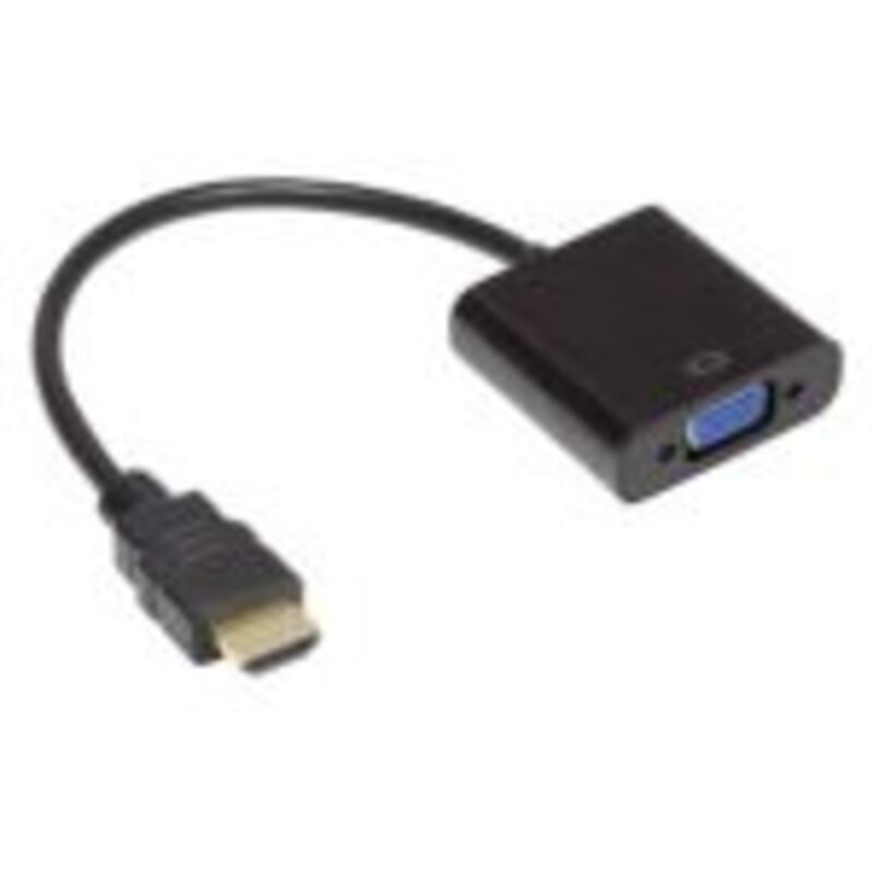 Good Connections Adapter HDMI St. zu VGA Bu. 3,5 mm Stereo-Bu. USB Micro B Bu.