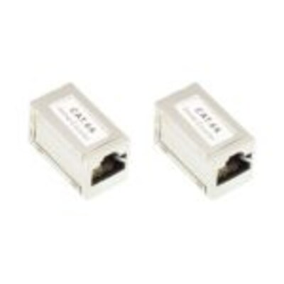 Kupplung und günstig Kaufen-Good Connections Patchkabelkupplung Cat. 6A, RJ45, vollgeschirmt. Good Connections Patchkabelkupplung Cat. 6A, RJ45, vollgeschirmt <![CDATA[• Patch-Kupplung • Anschlüsse: RJ45-Buchse und RJ45-Buchse • Farbe: silber • 1 Stück • Farbe: Silber]]>