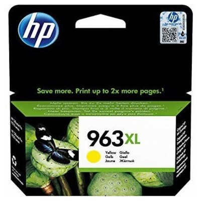 1 x PRO  günstig Kaufen-HP 963XL / 3JA29AE Original Druckerpatrone Gelb Instant Ink. HP 963XL / 3JA29AE Original Druckerpatrone Gelb Instant Ink <![CDATA[• HP963XL Tintenpatrone (3JA29AE) • Farbe: Gelb • Inhalt: ca. 22,9 ml • Kompatibel zu: Officejet Pro 9010 / 9012 / 90