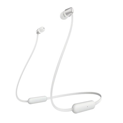 GO Voice günstig Kaufen-Sony WI-C310 Bluetooth In Ear Kopfhörer Voice Assistant Neckband weiß-metallic. Sony WI-C310 Bluetooth In Ear Kopfhörer Voice Assistant Neckband weiß-metallic <![CDATA[• Sprachsteuerung dank eingebautem Google/Siri Assistant • Inte