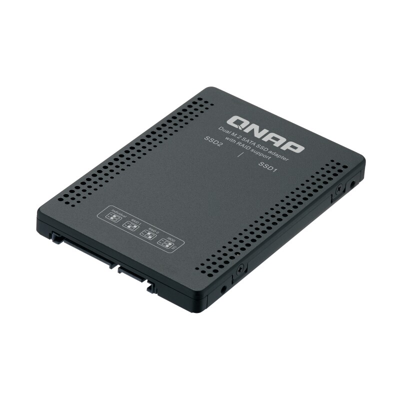 QD auf günstig Kaufen-QNAP QDA-A2MAR Laufwerkschacht mit RAID-Unterstützung für PC und NAS. QNAP QDA-A2MAR Laufwerkschacht mit RAID-Unterstützung für PC und NAS <![CDATA[• Verwenden Sie zwei M.2 2280 SATA SSDs in einem einzigen Schacht • Bis zu 6 Gb/s Datei