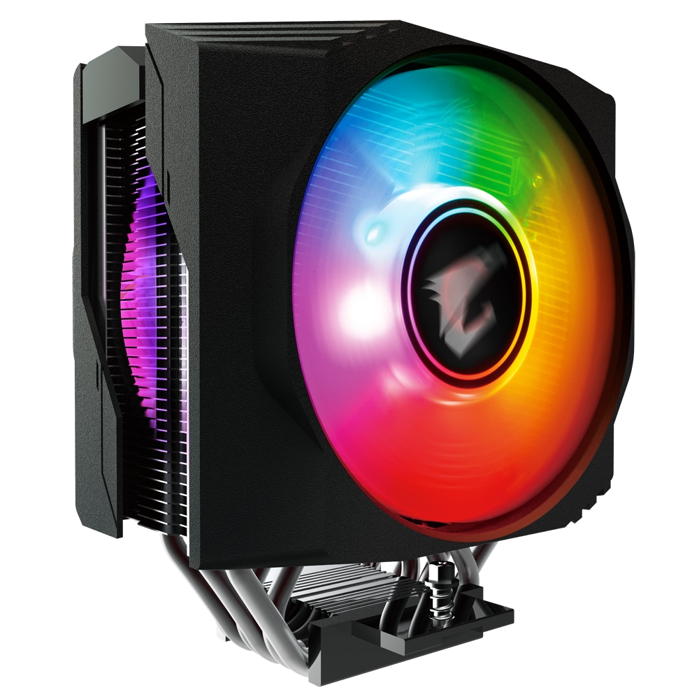 Gigabyte Aorus ATC800 CPU Kühler für AMD und Intel CPU, RGB Fusion 2.0