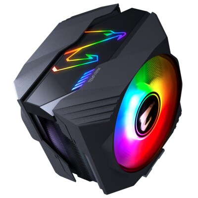 Am Fm günstig Kaufen-Gigabyte AORUS ATC800 CPU Kühler für AMD und Intel CPU, RGB Fusion 2.0. Gigabyte AORUS ATC800 CPU Kühler für AMD und Intel CPU, RGB Fusion 2.0 <![CDATA[• AORUS Branded CPU Kühler für AMD und Intel CPUs • AMD Socket FM2+, FM2, FM1