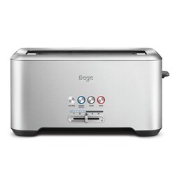 Sage Appliances STA730 The Bit More 4 Slice 4-Schlitz-Toaster silber