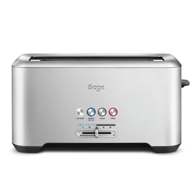 Sage Appliances  STA730 The Bit More 4 Slice 4-Schlitz-Toaster silber | 09312432030267