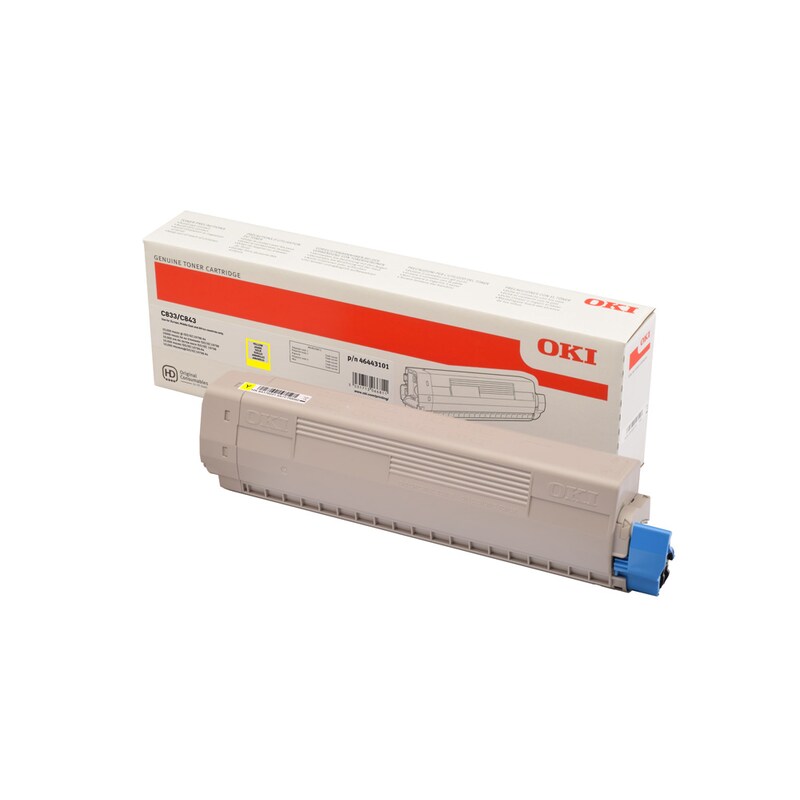Toner gelb günstig Kaufen-OKI 46443101 Toner Gelb für ca. 10.000 Seiten. OKI 46443101 Toner Gelb für ca. 10.000 Seiten <![CDATA[• Toner (Gelb Cyan)]]>. 