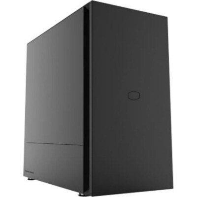 Cooler Master Silencio S400 Midi Tower ATX Gehäuse Schwarz, schallgedämmt